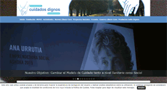 Desktop Screenshot of cuidadosdignos.org